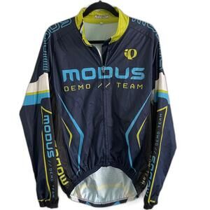 Pearl iZumi modus demo team cycling shirt full zip